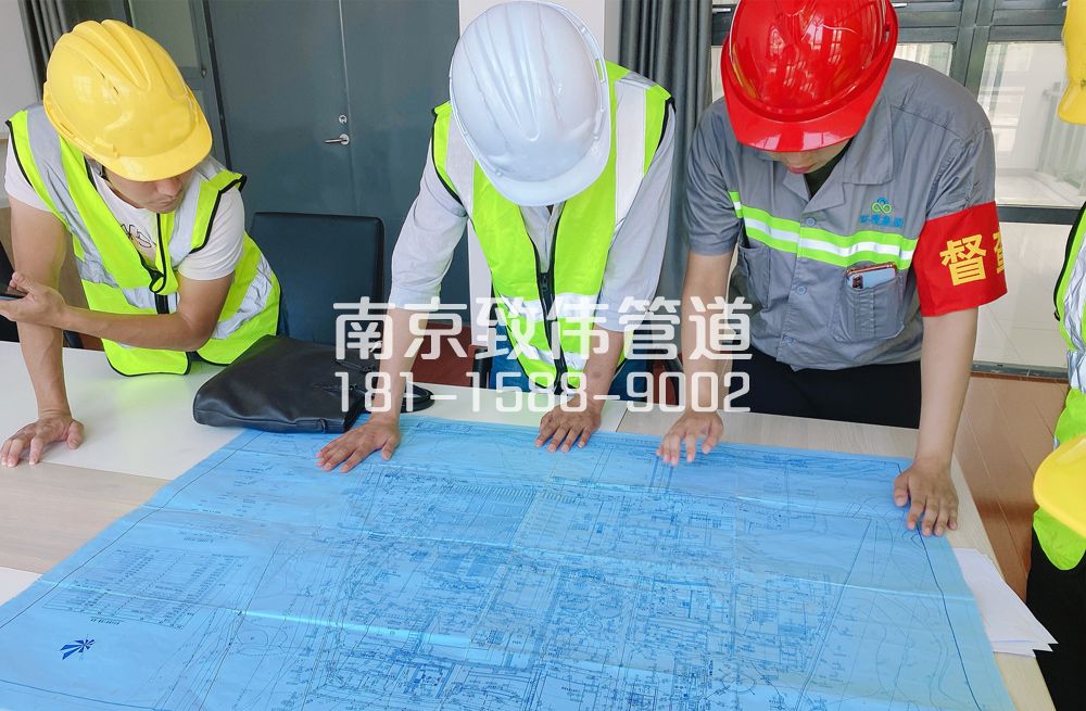 华侨路管道探测